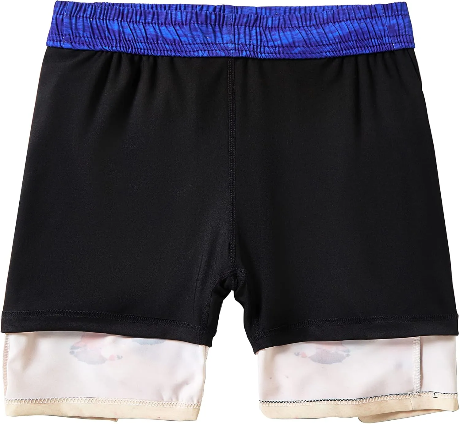 IRELIA Boys Swim Trunks with Boxer Brief Liner Compression Swimming Shorts Quick Dry Swimwear