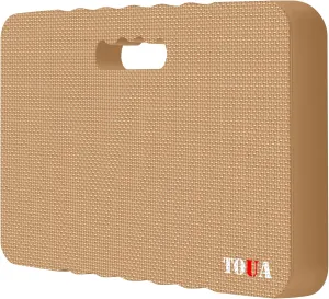 Kneeling Pad Thick Extra Large High Density Foam Comfort Kneeling Pad for Work Gardening Yoga Exercise Garden Knee Pad Beige, 1 pack