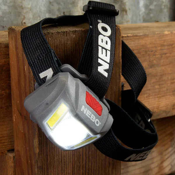 Nebo 6444 Duo LED Headlamp 250 Plus Lumens