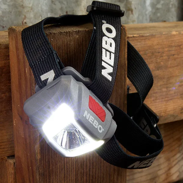 Nebo 6444 Duo LED Headlamp 250 Plus Lumens