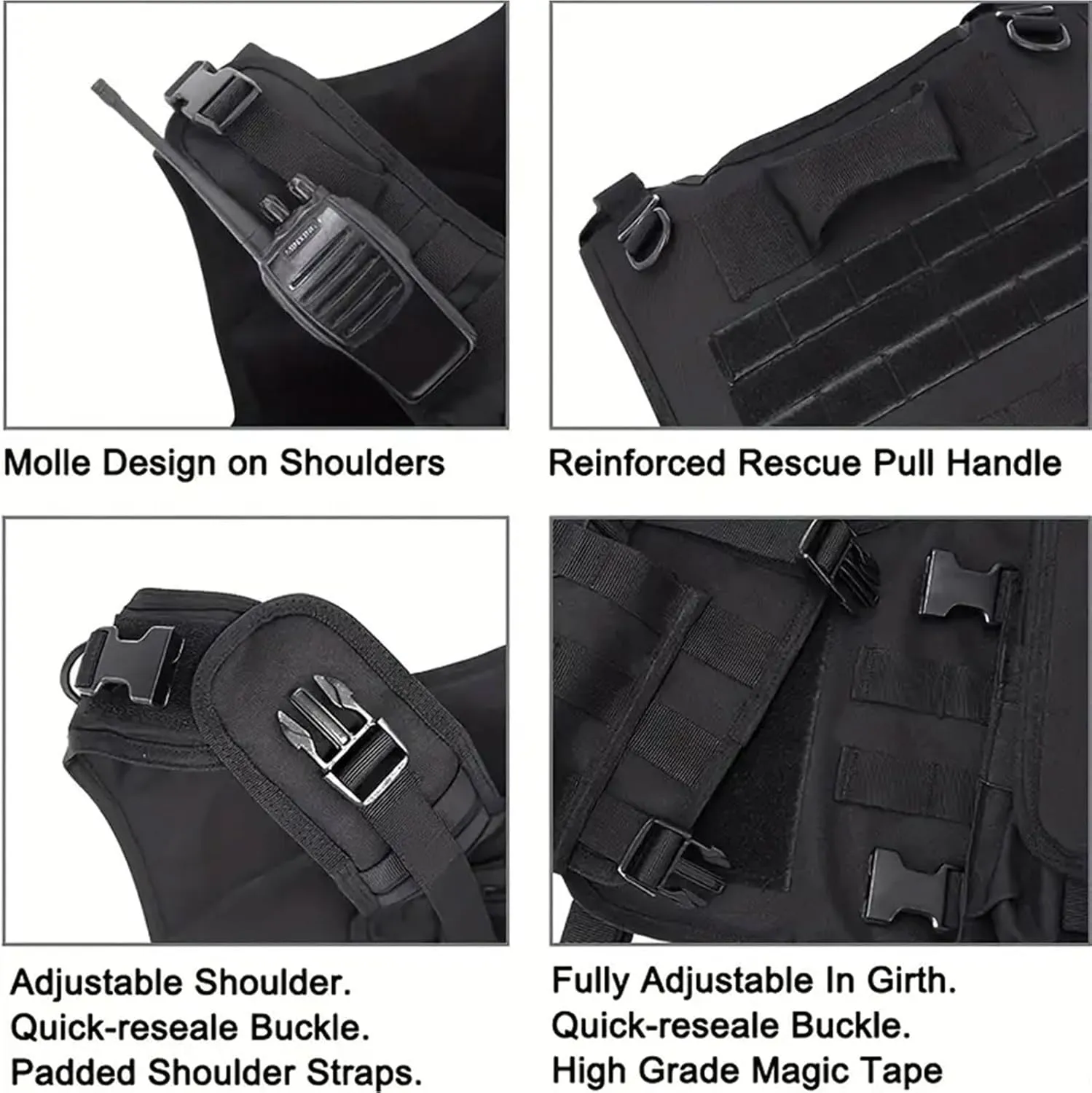 vAv YAKEDA Tactical Airsoft Vest for Men