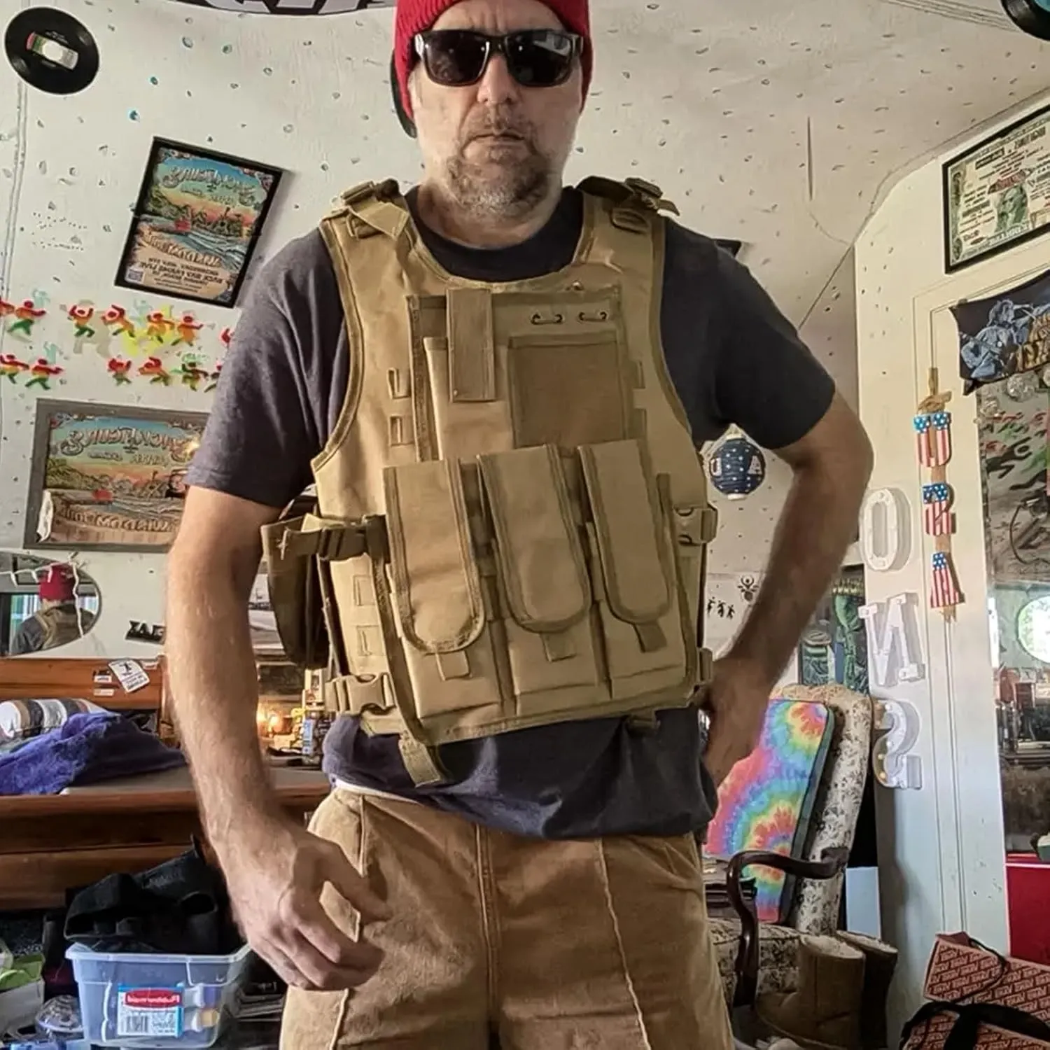 vAv YAKEDA Tactical Airsoft Vest for Men